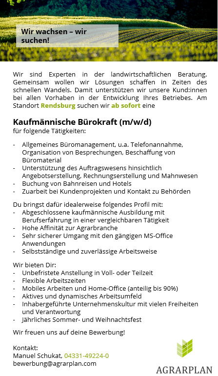Bürokraft 05.10.22